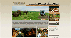 Desktop Screenshot of nilukasafari.com