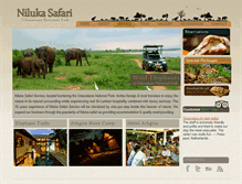 Tablet Screenshot of nilukasafari.com